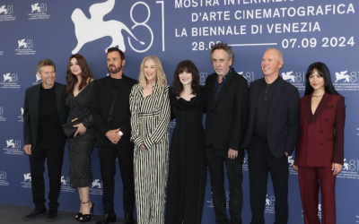 ESTRELLAS DE HOLLYWOOD IGNORAN A LA PRENSA EN LA MOSTRA DE VENECIA
